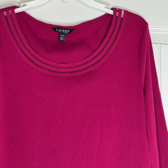 Lauren Ralph Lauren Fuchsia size 1X - Picture 1 of 5